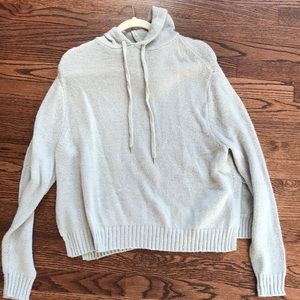 Marshall’s grey sweater
